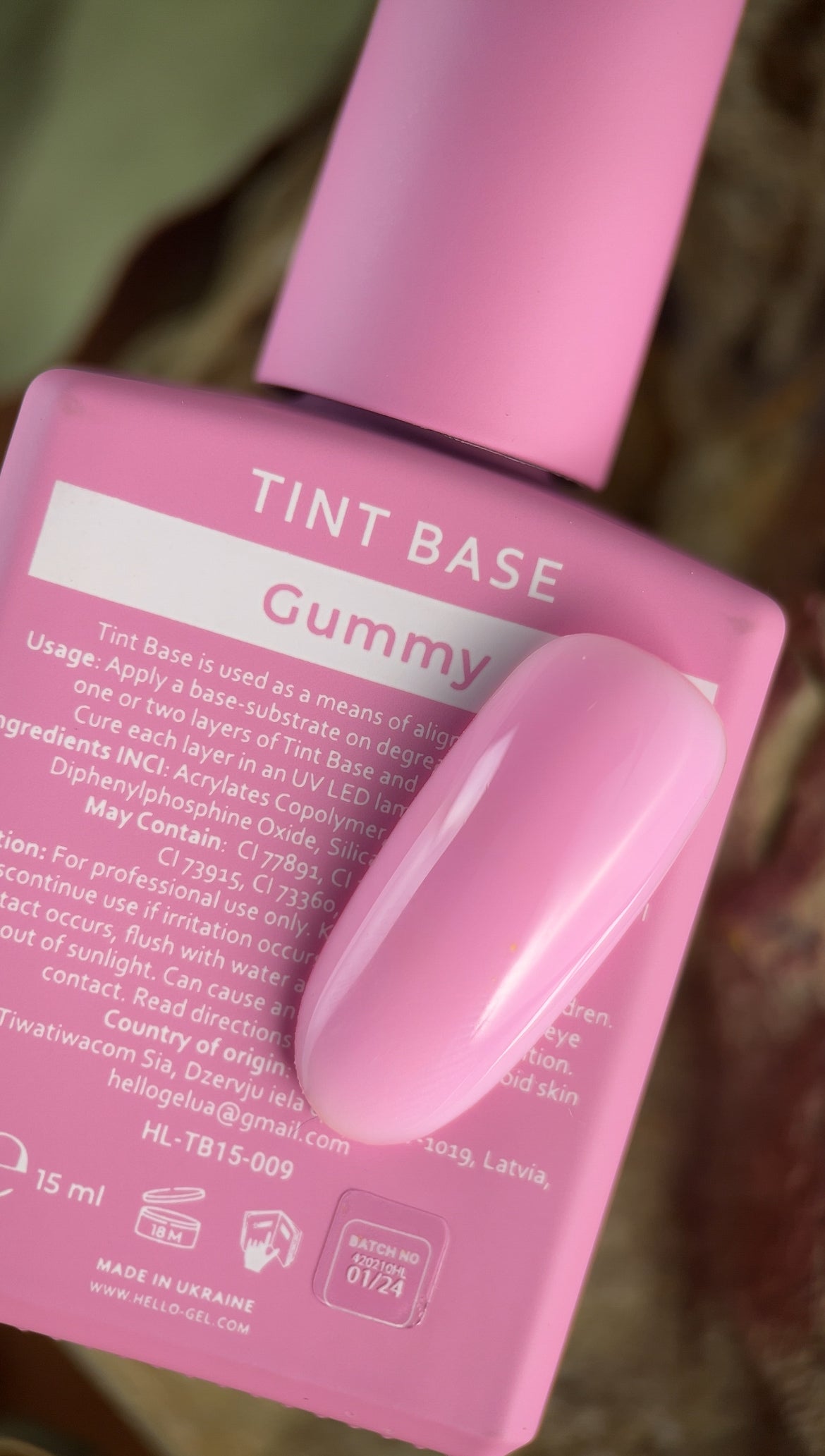 Hey Tinted pohjageeli Gummy