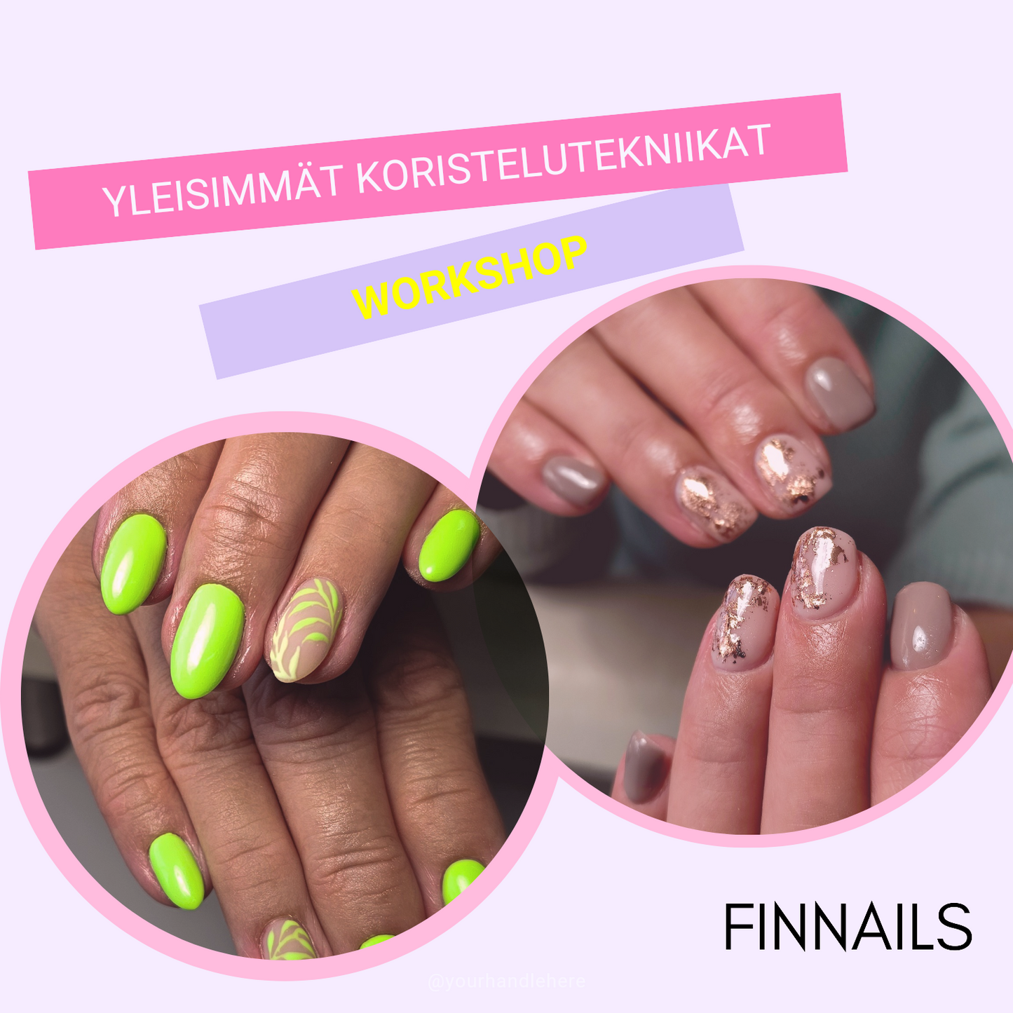 Workshop Yleisimmät koristelutekniikat