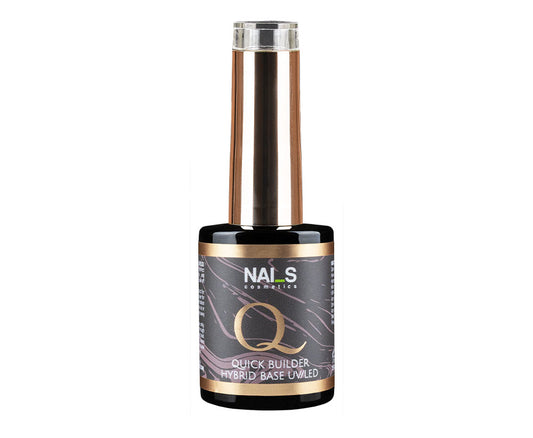 NAILS Cosmetics Quick Rubber Base pohjageeli Kirkas