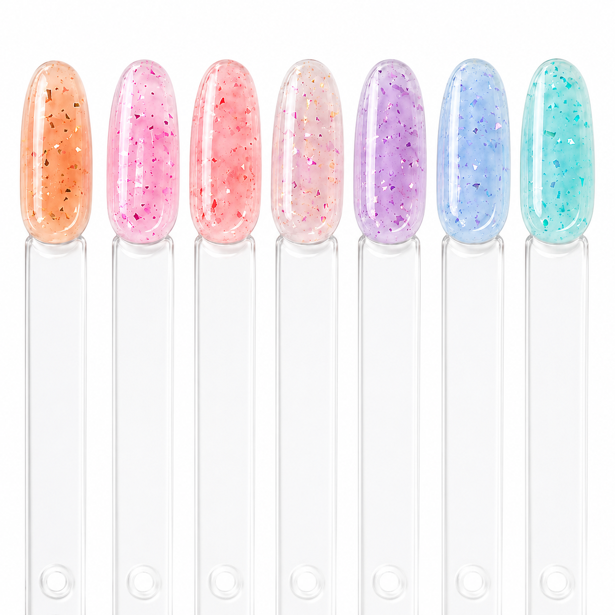 Colorful Flakes Base - pohjageeli 15 ml