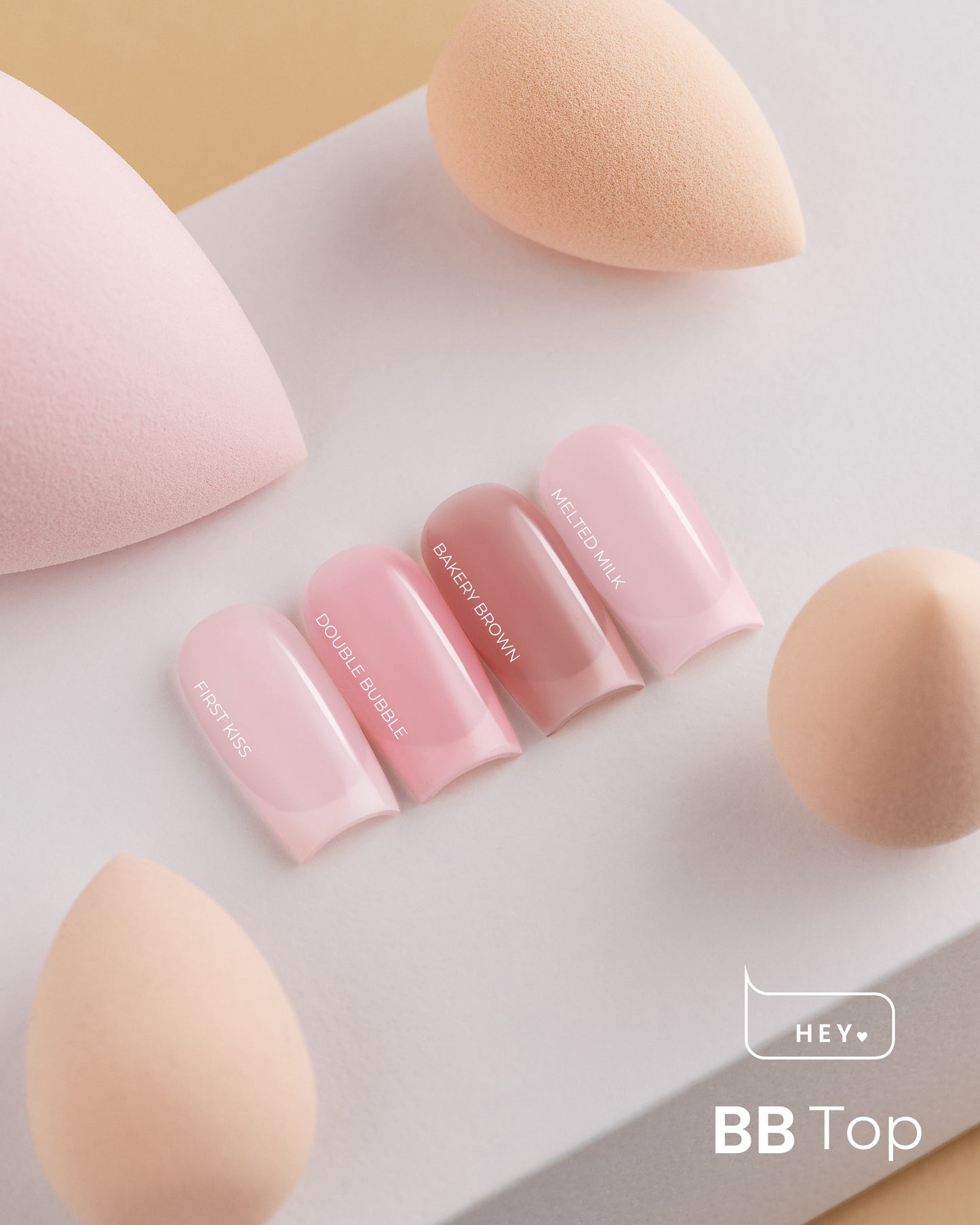 Hey BB Top, tahmaton sävytetty Top Coat