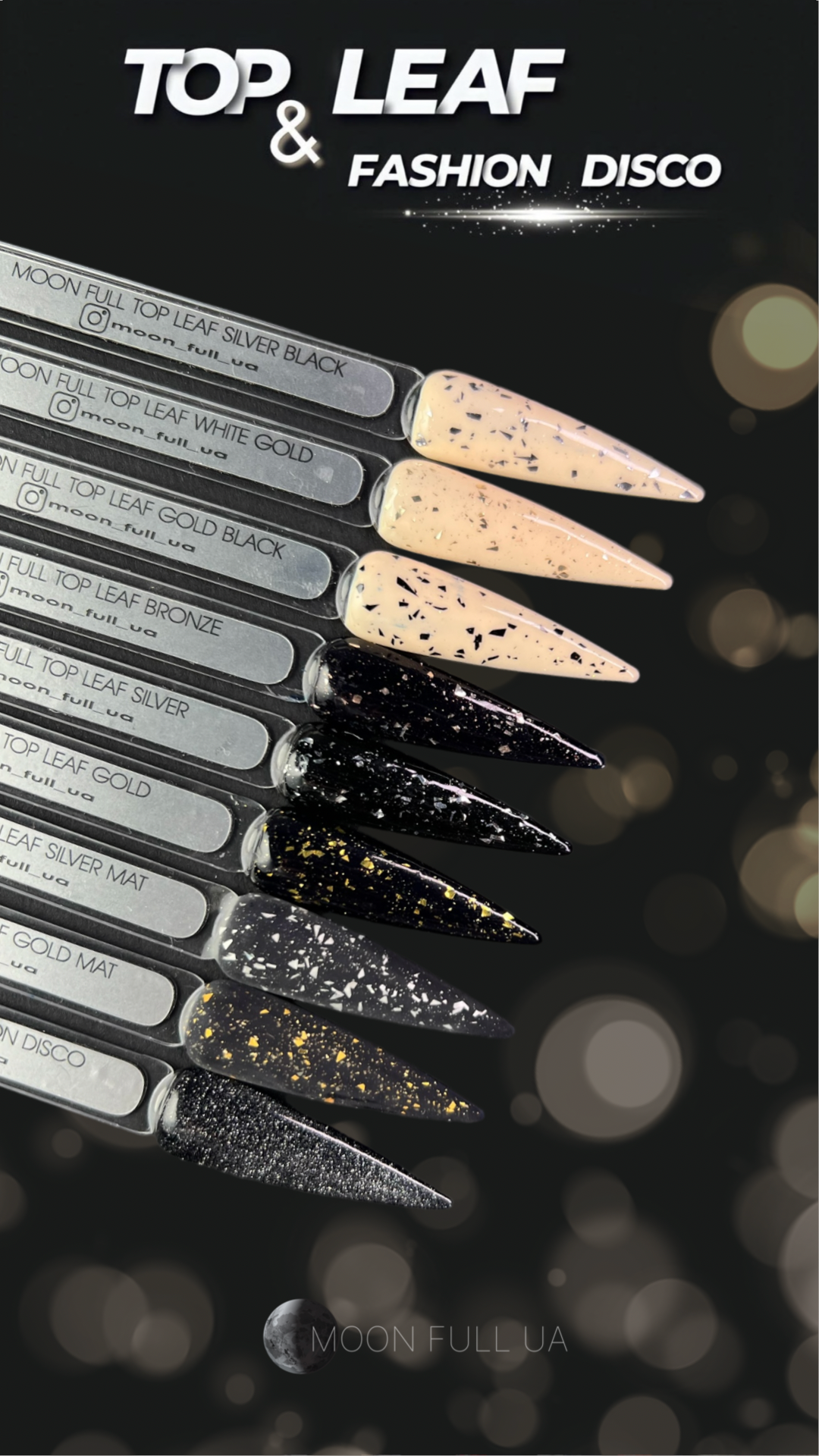 Moon Full Top Coat Leaf Bronze 8ml