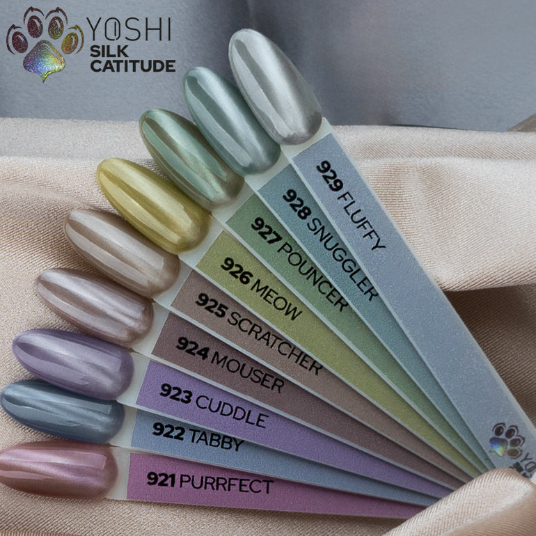 Cat eye geelilakka Finnails Yoshi