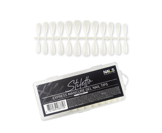 Express Tip System with Gel Stiletto Tips 240pcs