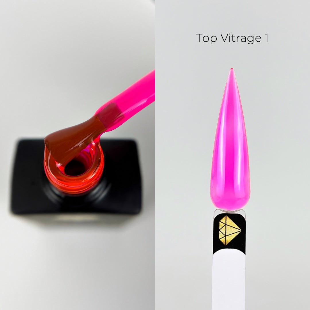 Crystal Professional läpikuultava (Vitrage) Top Coat