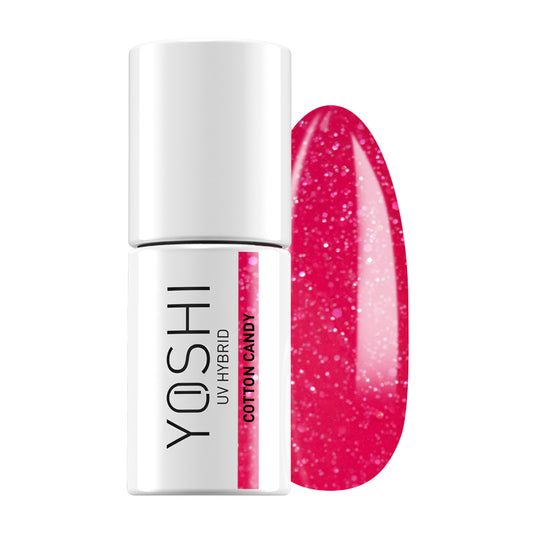Punainen geelilakka glitter Finnails