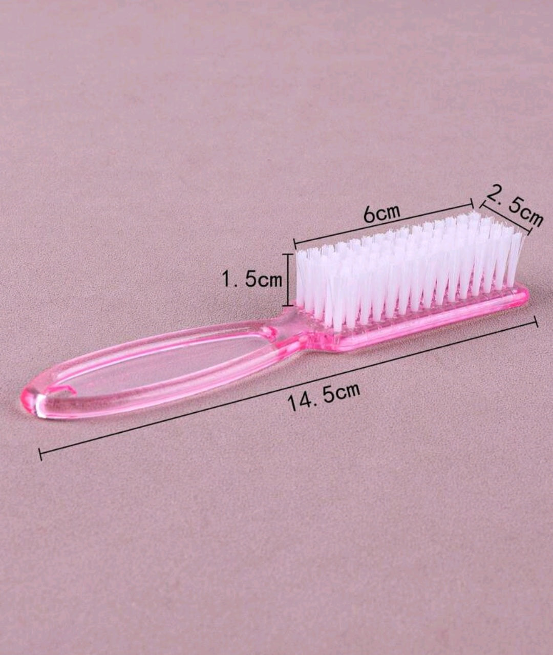 Nail brush pink