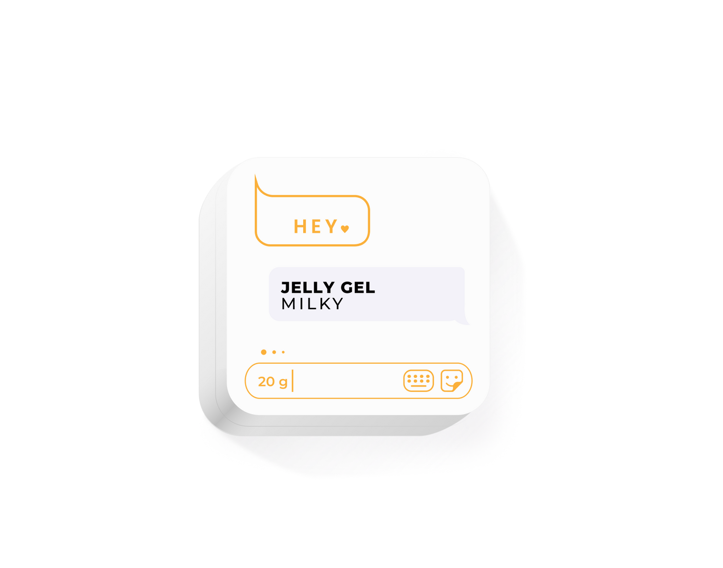 Hey Jelly gel Milky