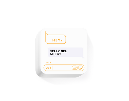 Hey Jelly gel Milky