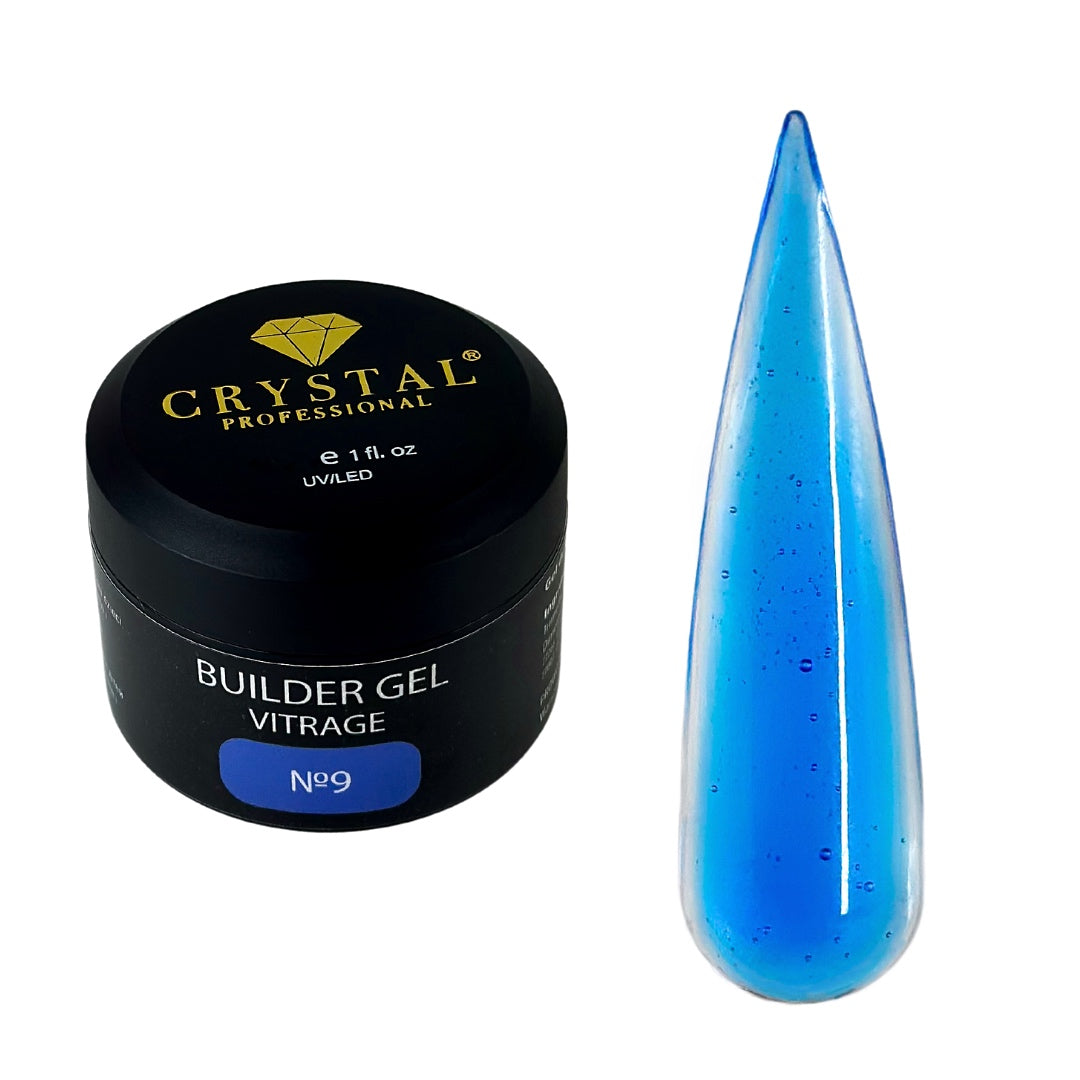 Crystal Professional läpikuultava rakennegeeli n.9