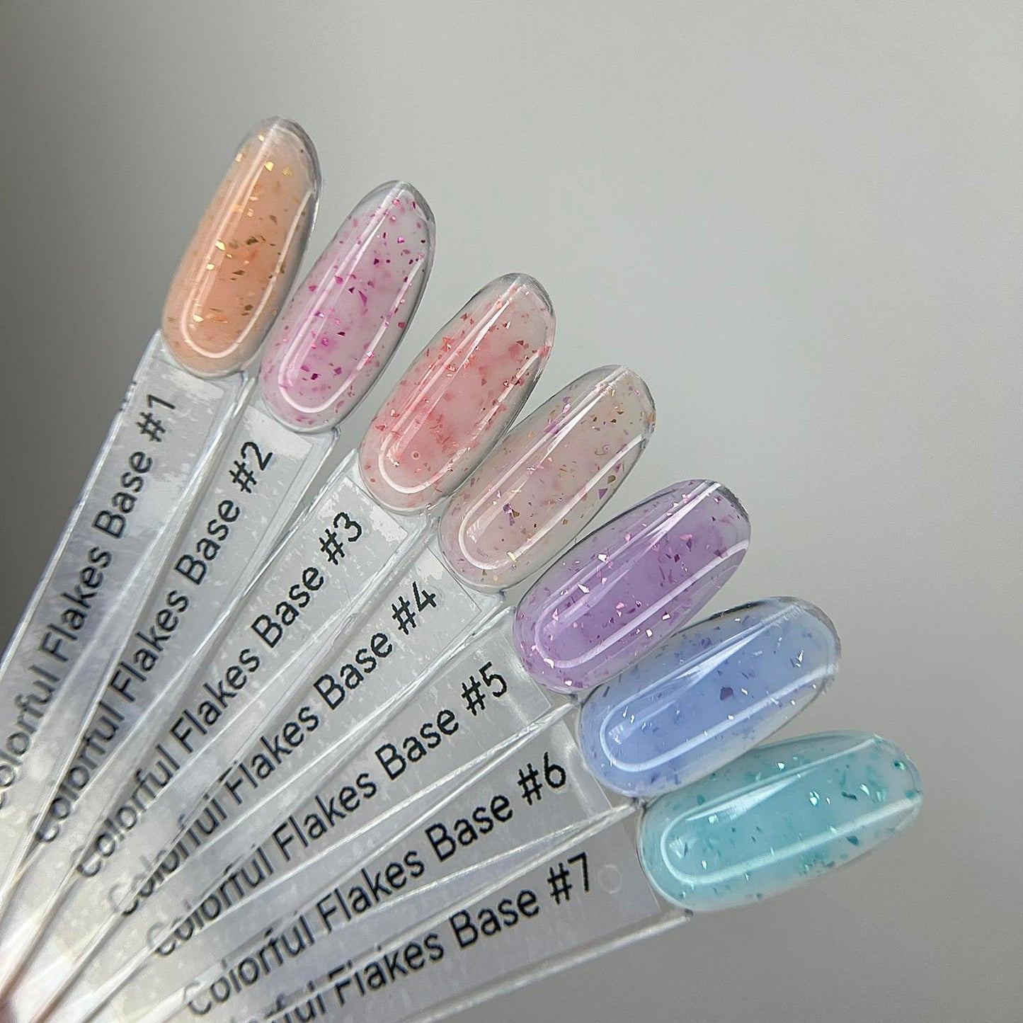 Colorful Flakes Base - pohjageeli 15 ml