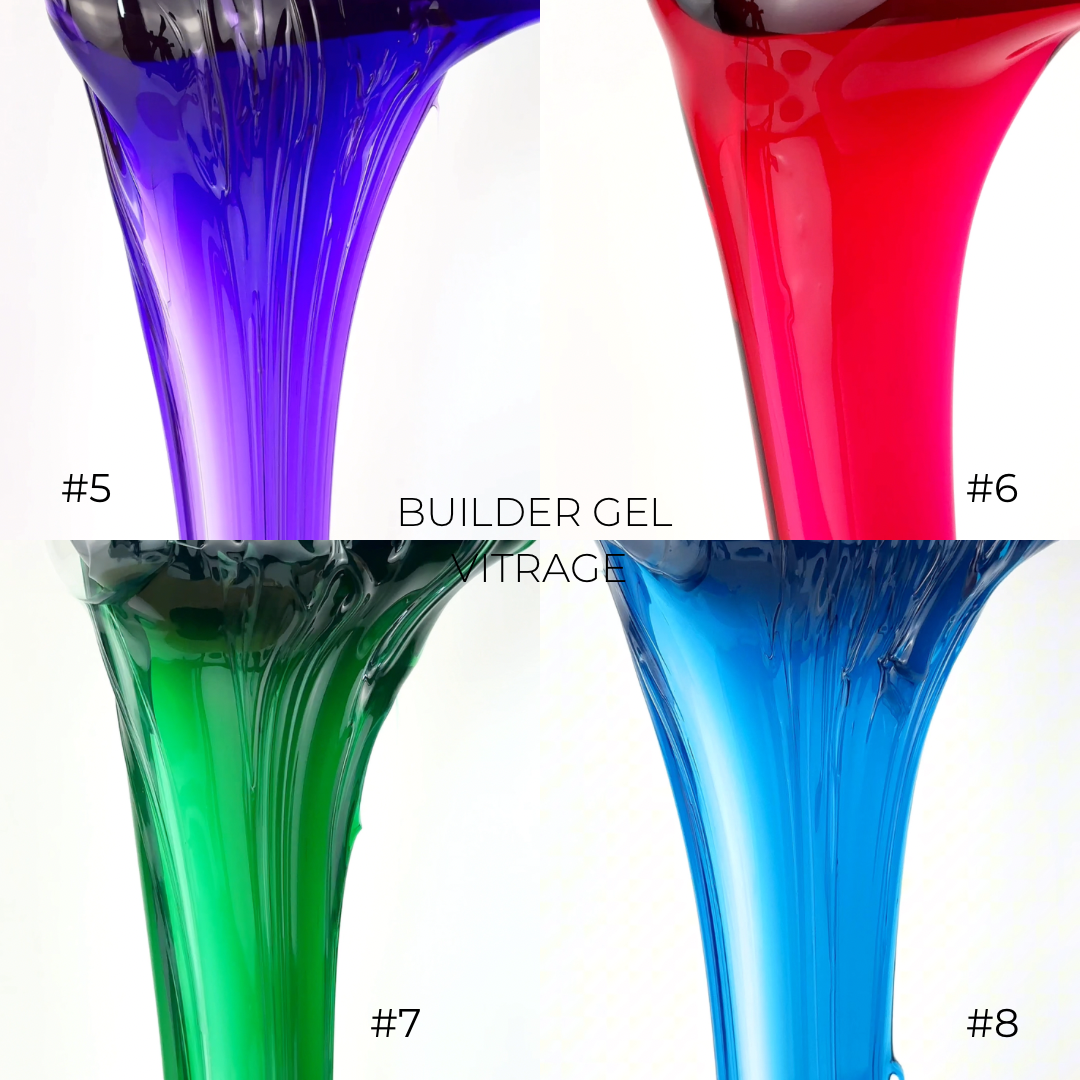 Crystal Professional läpikuultava rakennegeeli n.5