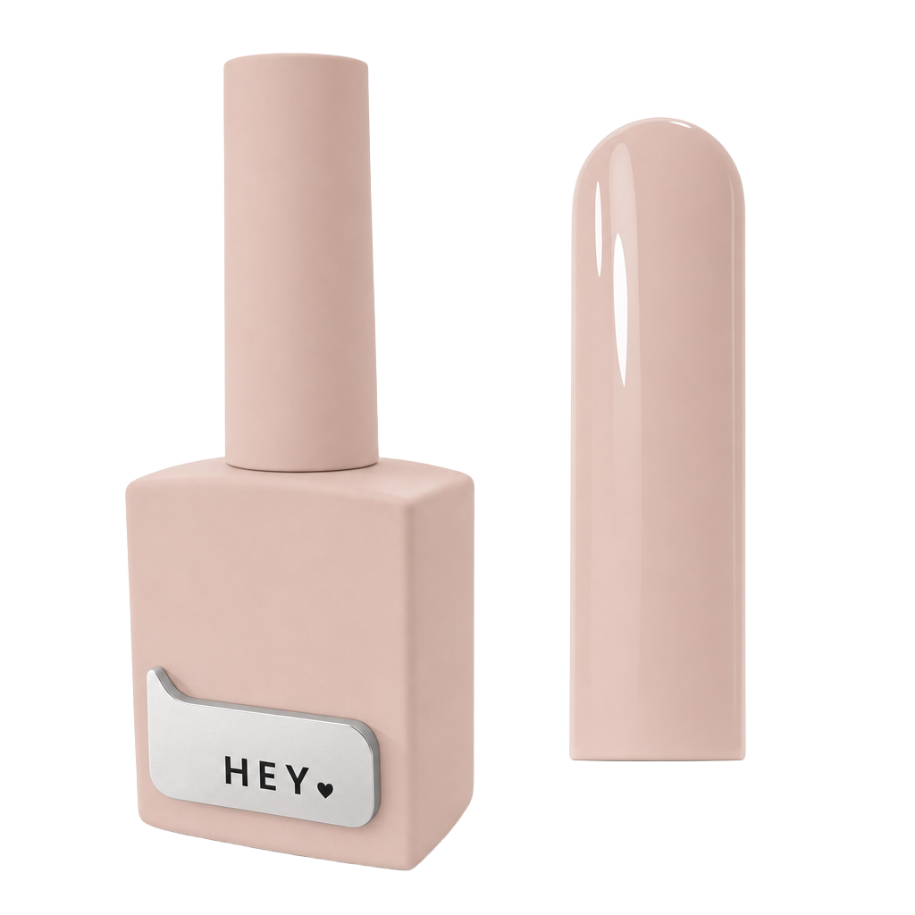 HEYLOVE Flow Base – Itsetasoittuva värillinen Rubber Base 15 ml | Musthave