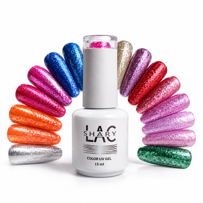 LacShary Platinum Collection – geelilakka 15 ml