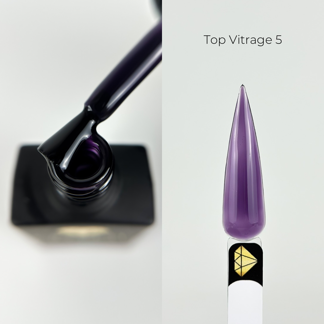 Crystal Professional läpikuultava (Vitrage) Top Coat