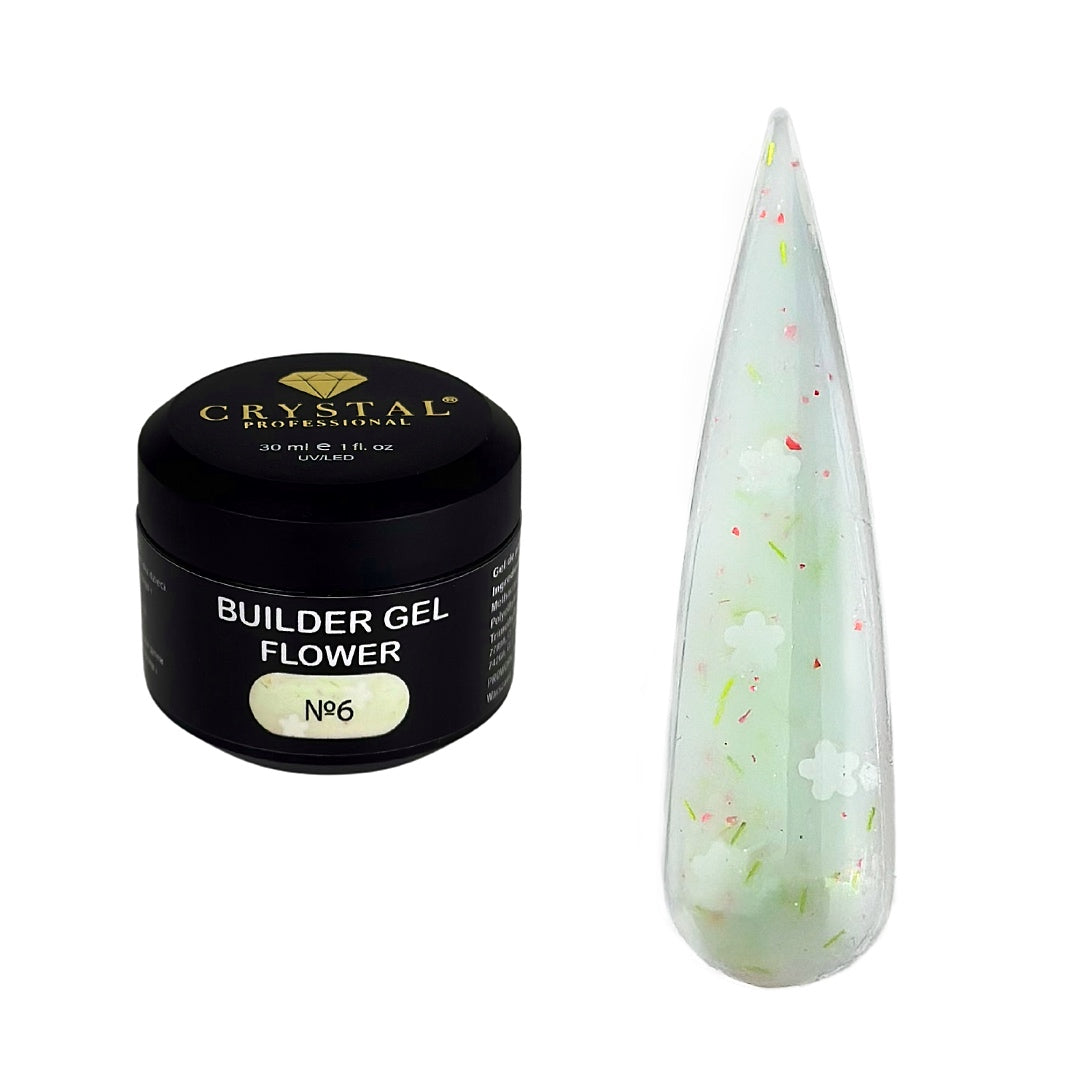 Crystal Professional flower n.6 rakennegeeli