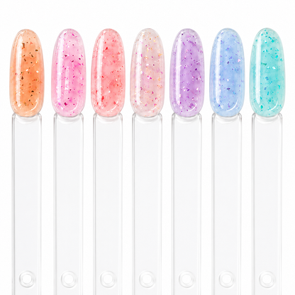 Colorful Flakes Base - pohjageeli 15 ml