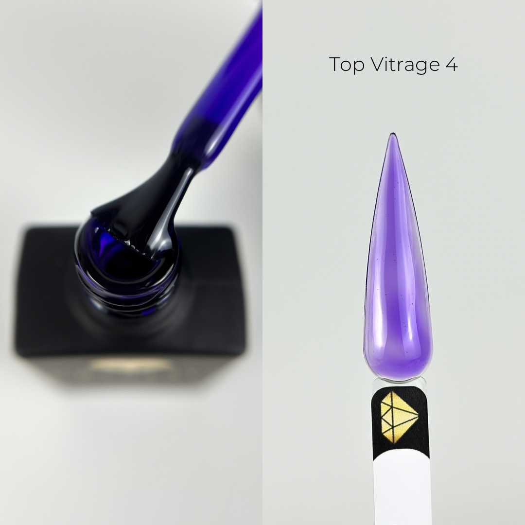 Crystal Professional läpikuultava (Vitrage) Top Coat