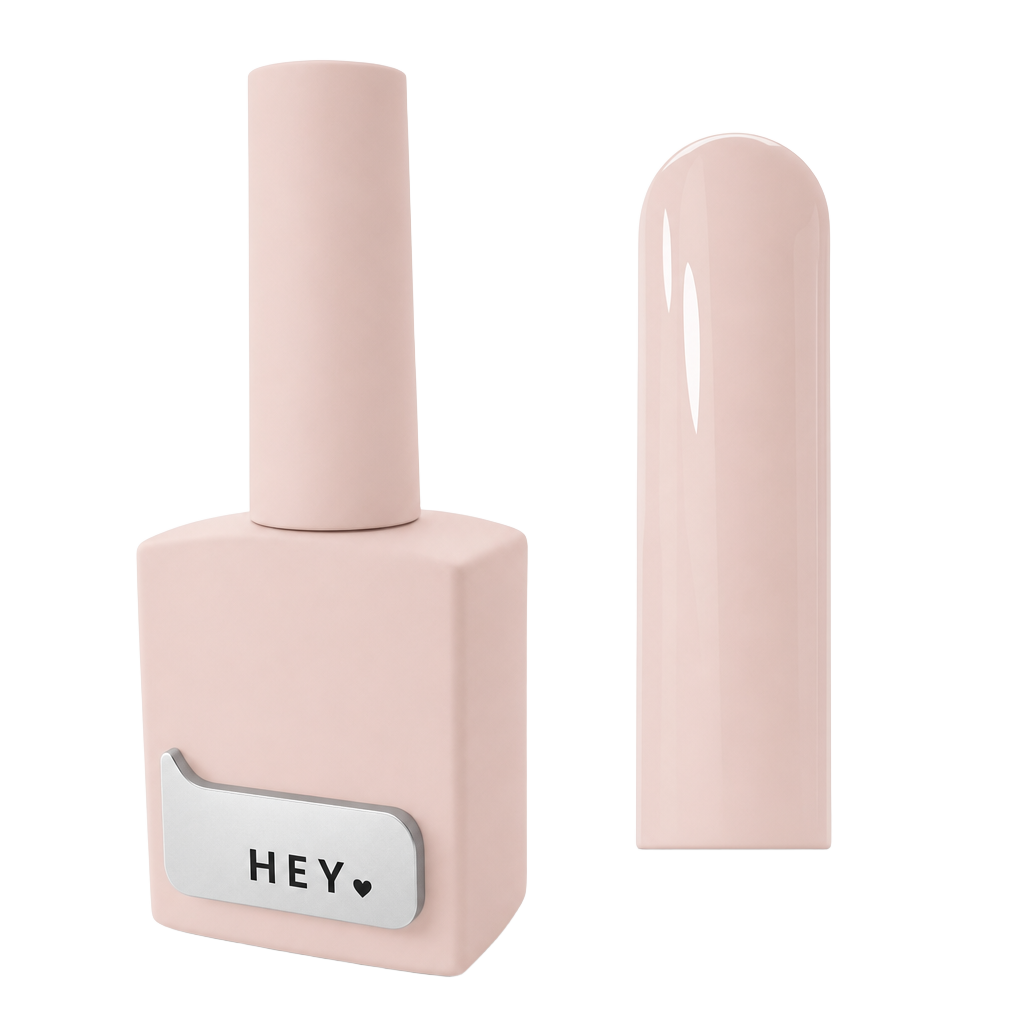 HEYLOVE Flow Base – Itsetasoittuva värillinen Rubber Base 15 ml | Businesslike