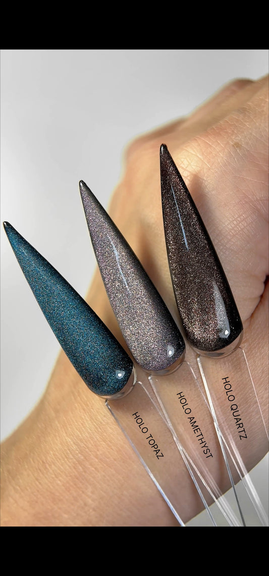 Magnetic Cat Eye-geelilakka HOLO Collection