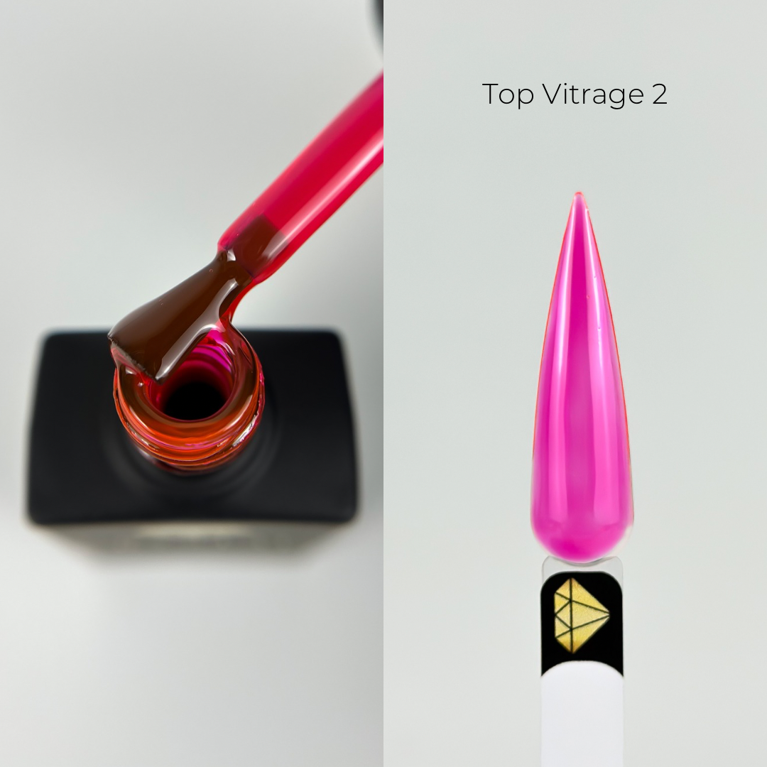 Crystal Professional läpikuultava (Vitrage) Top Coat