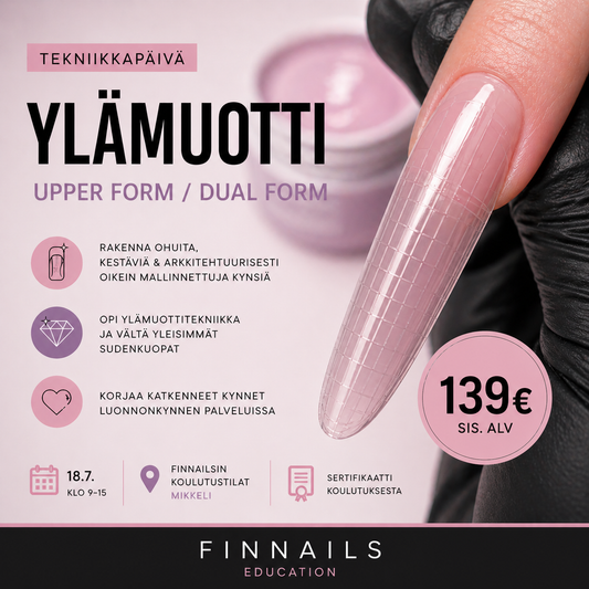 Ylämuotti (upperform/ dual form) - tekniikkapäivä 18.7.