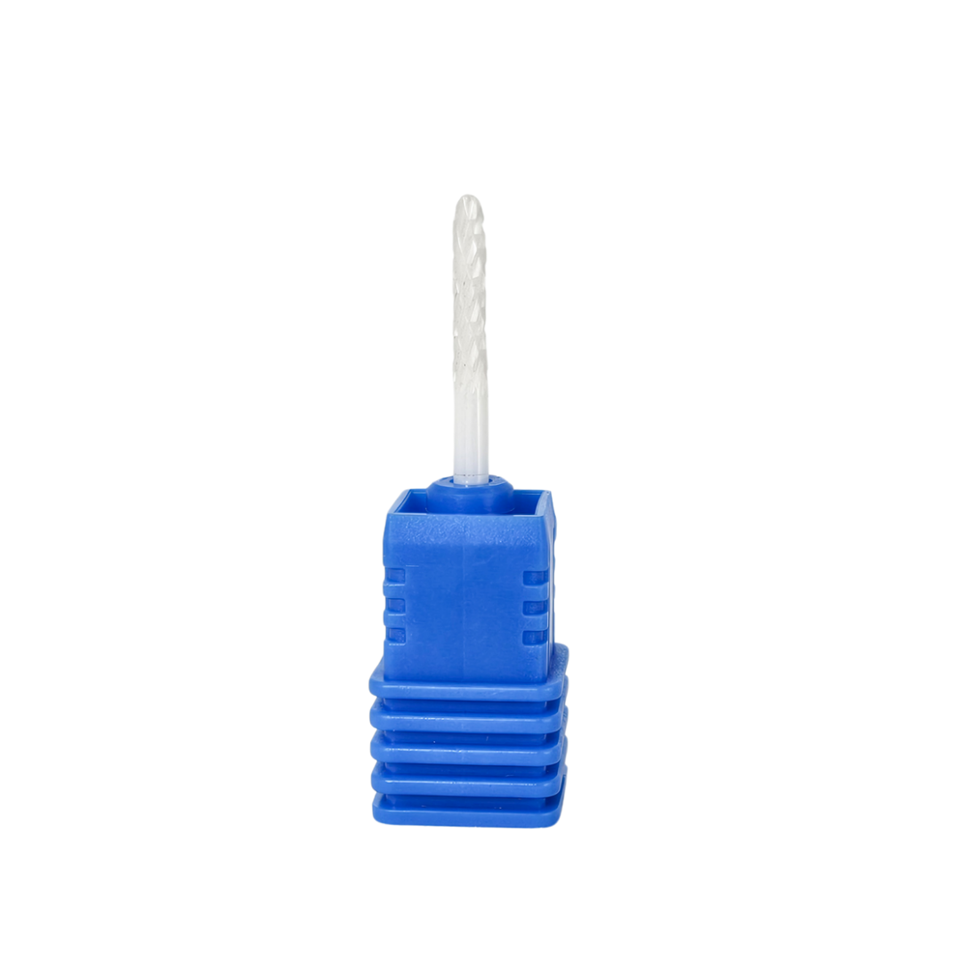 Ceramic nail drill bit, thin