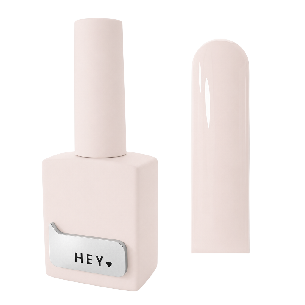 HEYLOVE Flow Base – Itsetasoittuva värillinen Rubber Base 15 ml | True