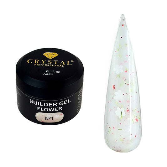 Crystal Professional flower n.1 rakennegeeli