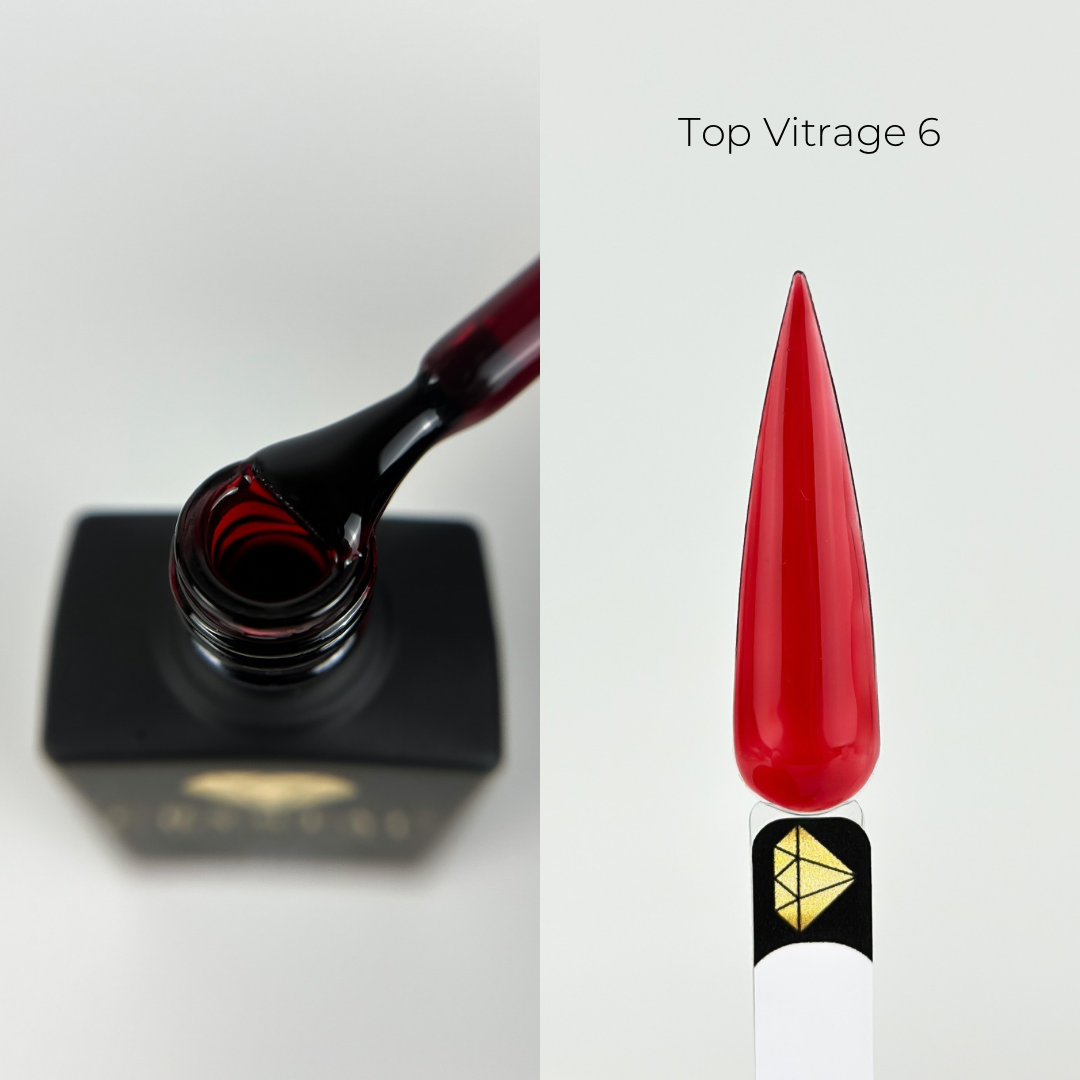 Crystal Professional läpikuultava (Vitrage) Top Coat