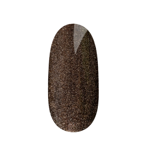 Magnetic Cat Eye-geelilakka Satin Coffee