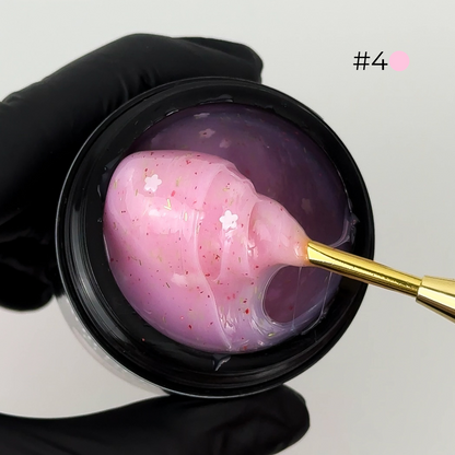 Crystal Professional flower n.4 rakennegeeli