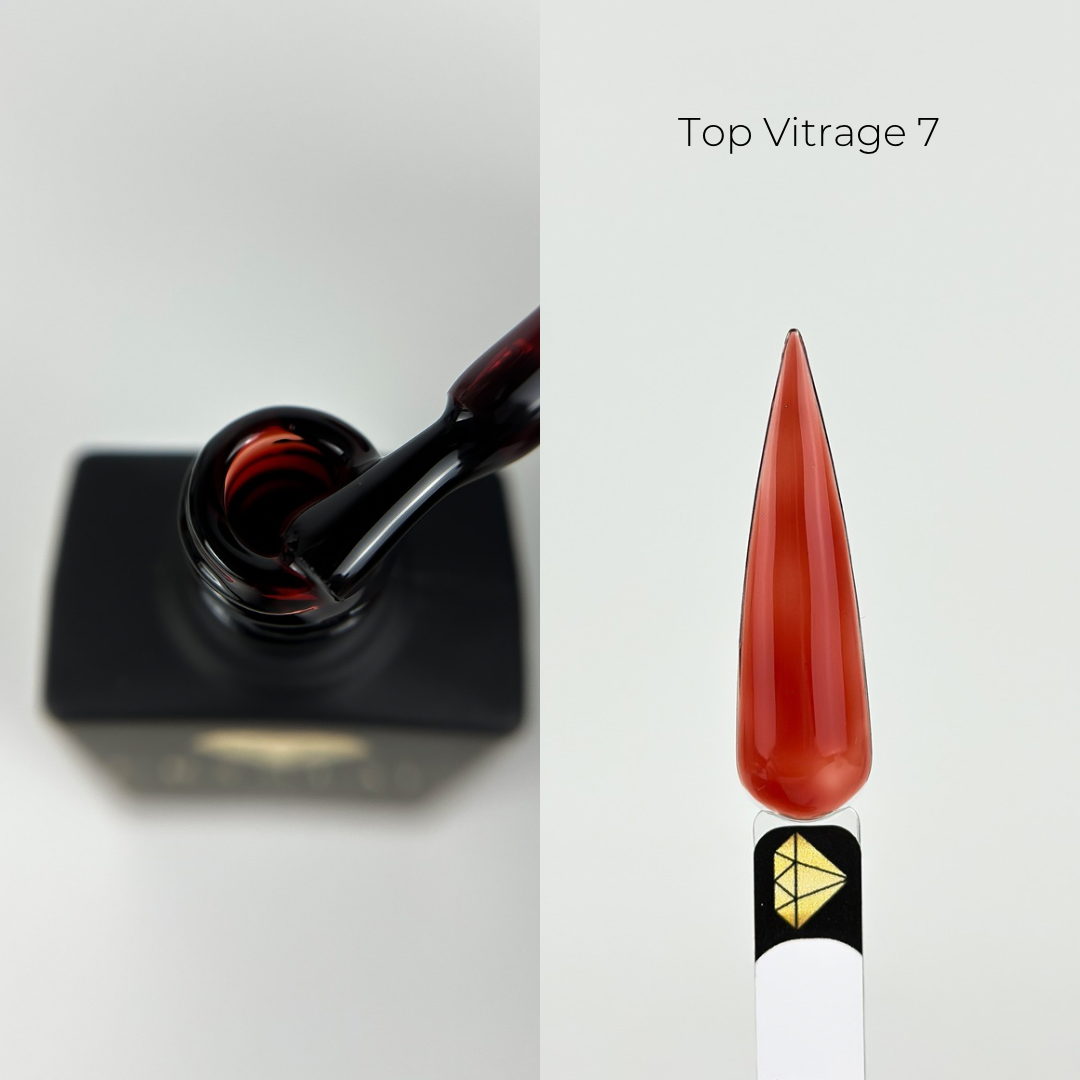 Crystal Professional läpikuultava (Vitrage) Top Coat