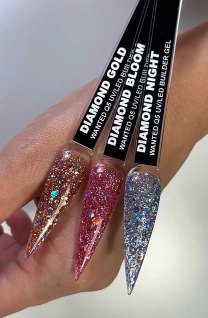 Wanted Q5 rakennegeeli 15ml Diamond Collection