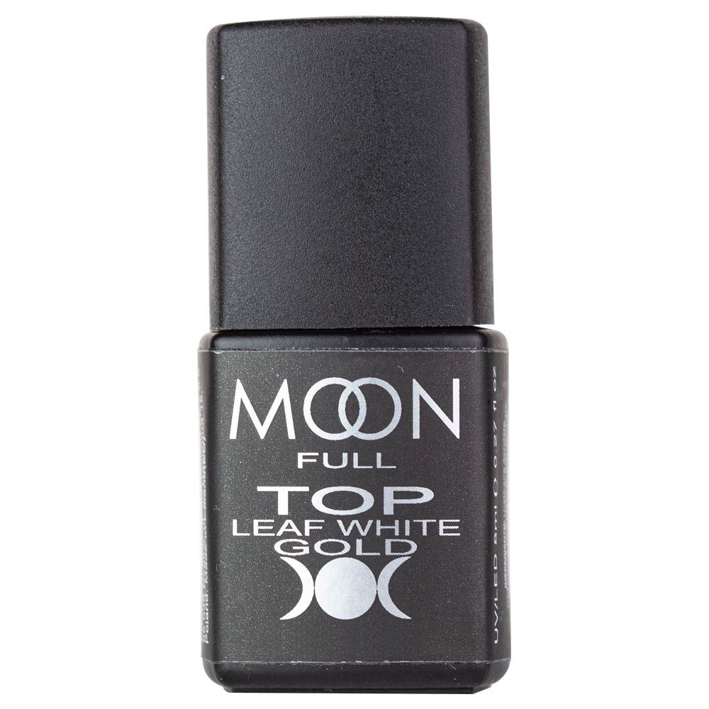 Moon Full Top Coat Leaf white Gold 8ml