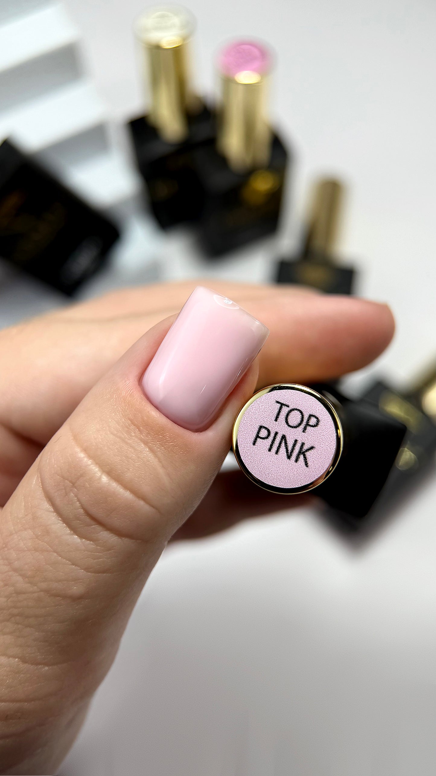 Crystal Professional Sävytetty Top Coat 12ml