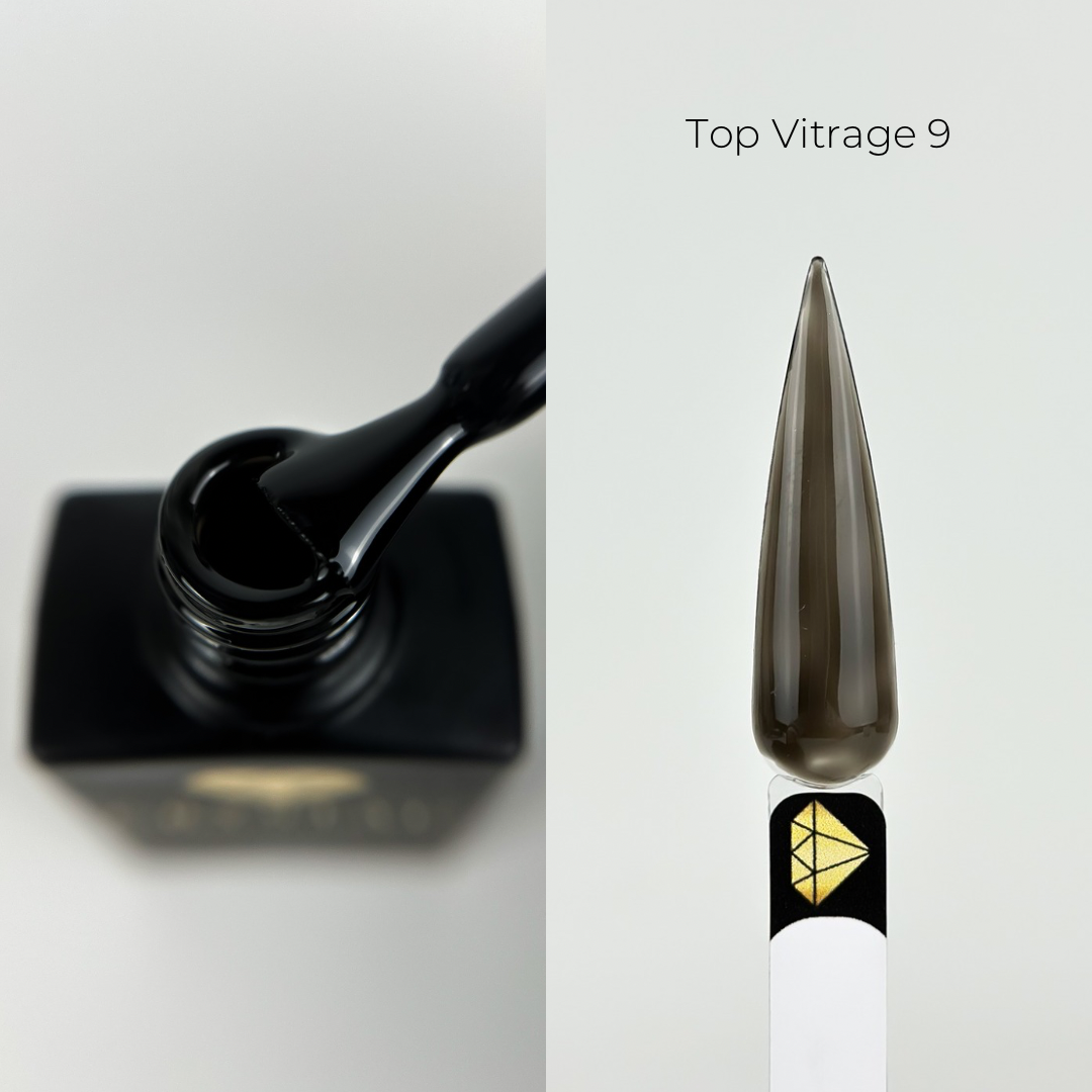 Crystal Professional läpikuultava (Vitrage) Top Coat