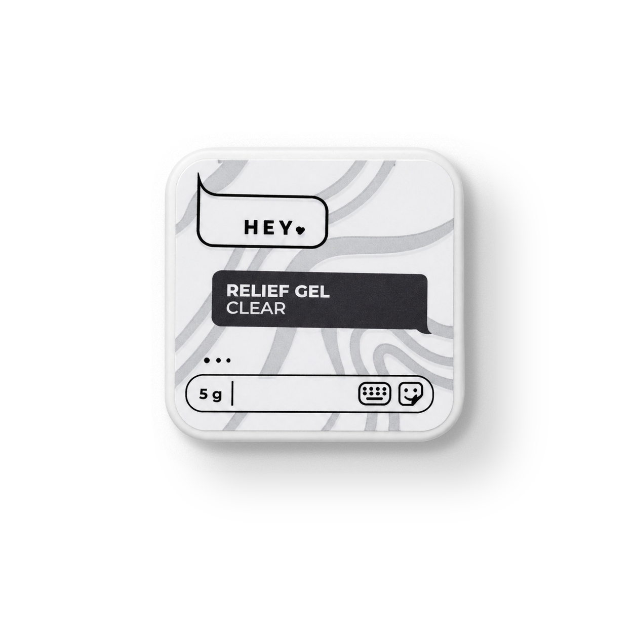 HEYLOVE Relief Gel 5 g – 3D-geeli kohokuvioihin ja näyttävään nail artiin