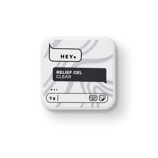 HEYLOVE Relief Gel 5 g – 3D-geeli kohokuvioihin ja näyttävään nail artiin