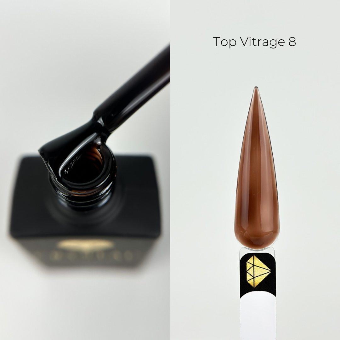 Crystal Professional läpikuultava (Vitrage) Top Coat