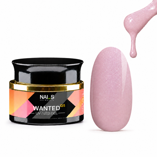 Wanted Q5 rakennegeeli 15ml Nude Sparkle