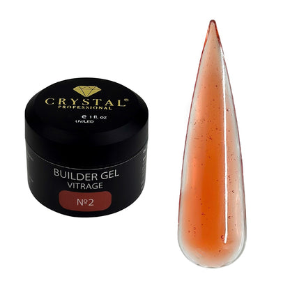 Crystal Professional läpikuultava rakennegeeli n.2