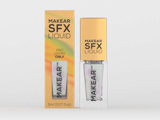 Nestemäinen chrome - Pearl White Makear