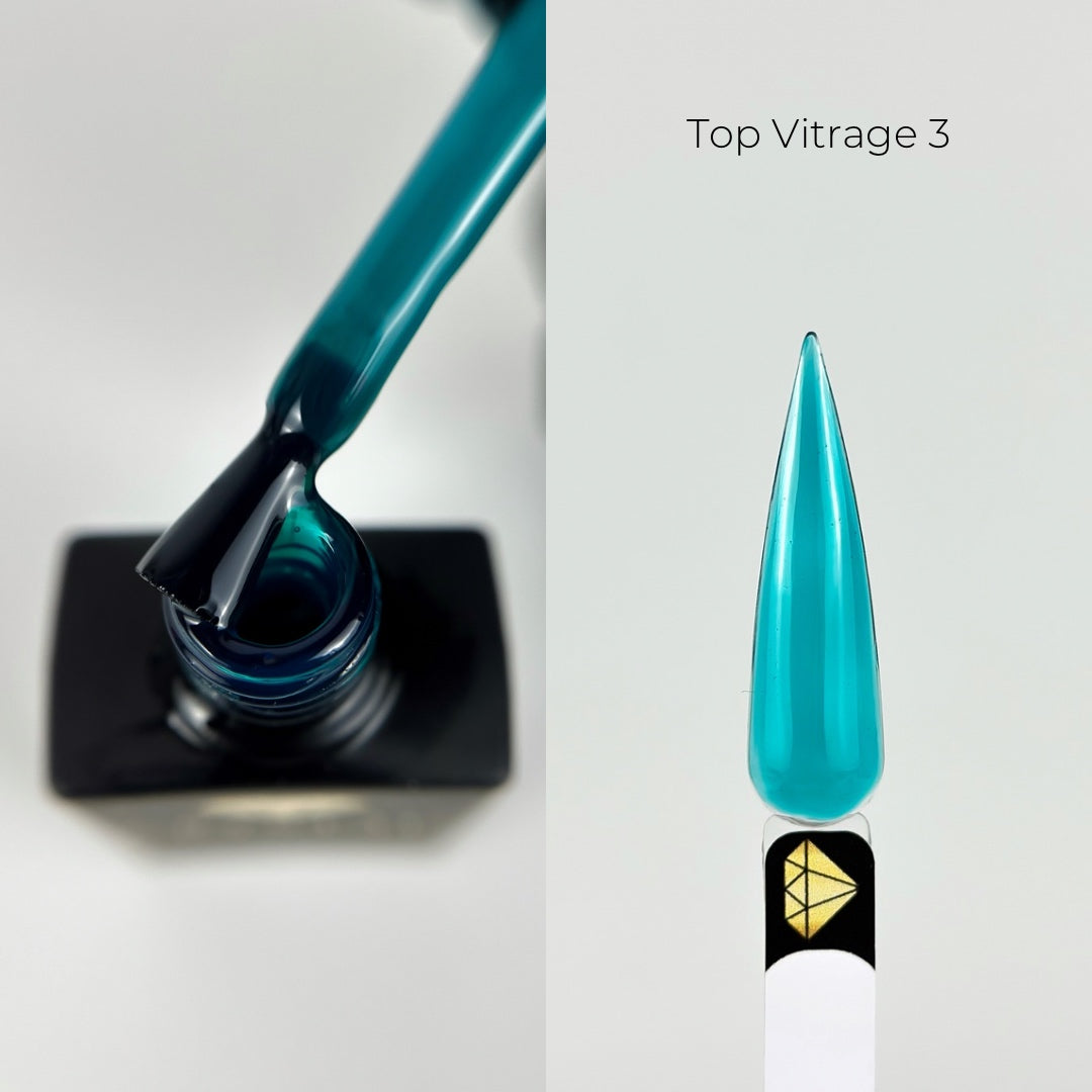 Crystal Professional läpikuultava (Vitrage) Top Coat